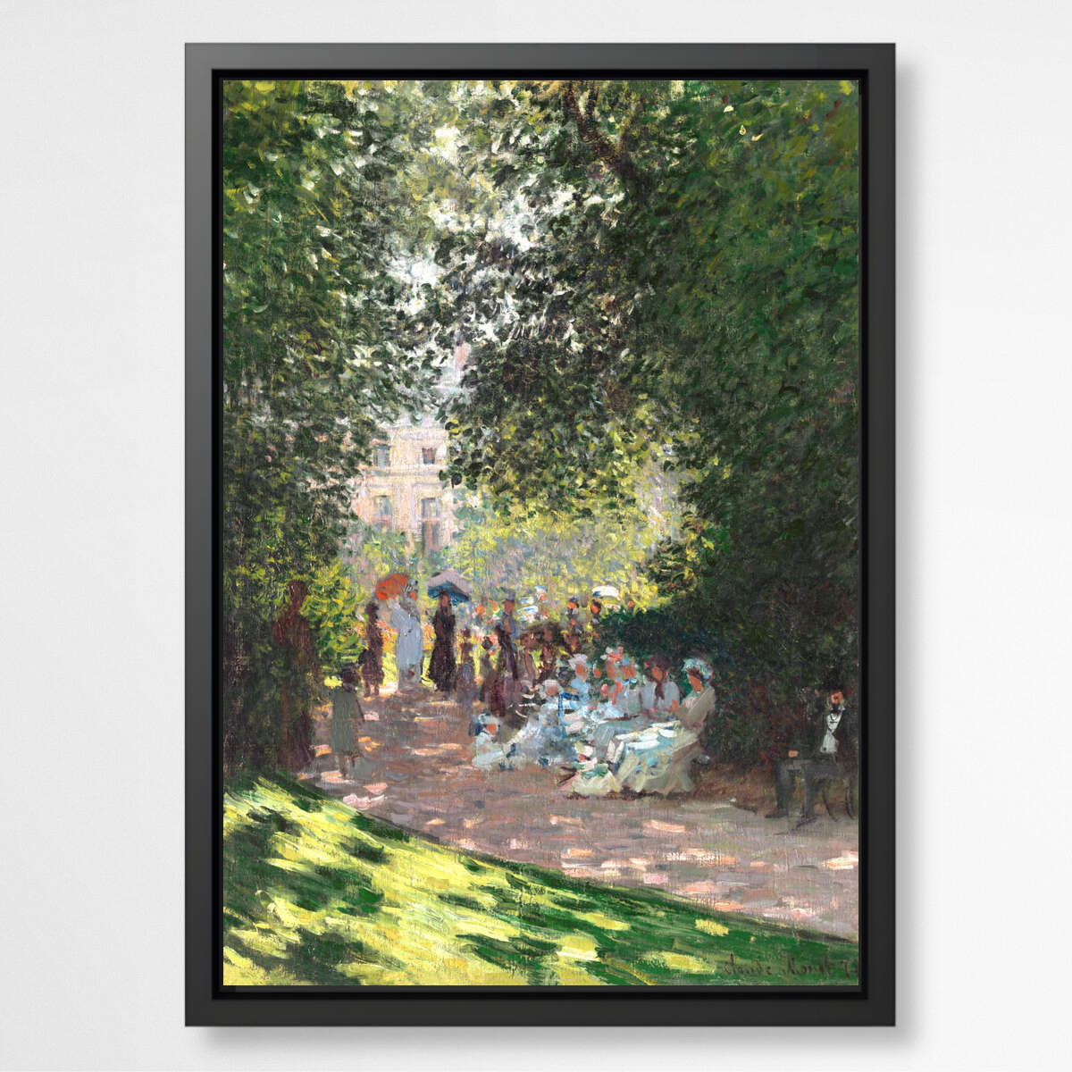The Parc Monceau by Claude Monet | Claude Monet Wall Art Prints - The Canvas Hive
