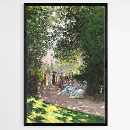 The Parc Monceau by Claude Monet | Claude Monet Wall Art Prints - The Canvas Hive