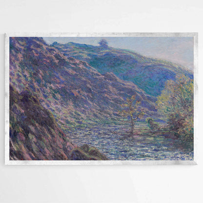 The Petite Creuse River by Claude Monet | Claude Monet Wall Art Prints - The Canvas Hive