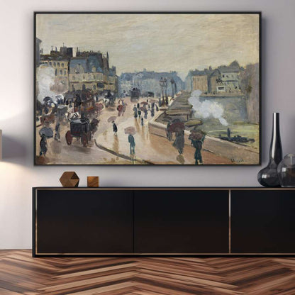 The Pont Neuf by Claude Monet | Claude Monet Wall Art Prints - The Canvas Hive