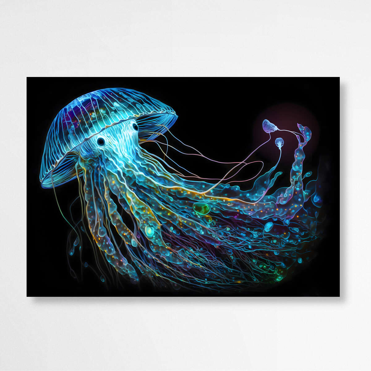 The Raiden Jelly Fish | Sea Life Wall Art Prints - The Canvas Hive