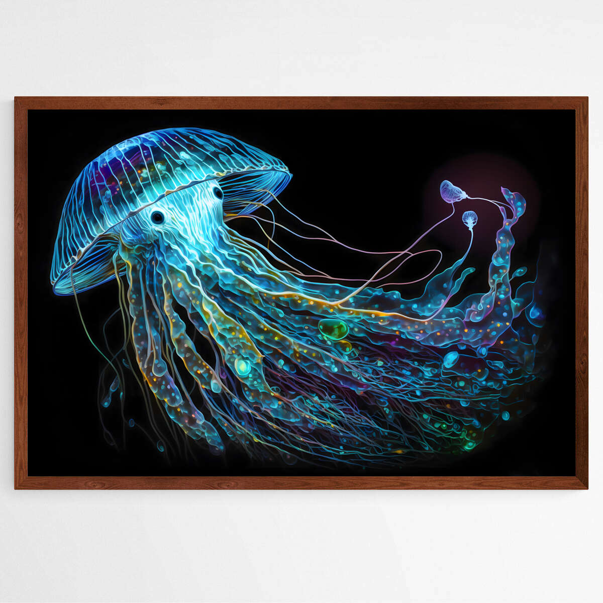 The Raiden Jelly Fish | Sea Life Wall Art Prints - The Canvas Hive