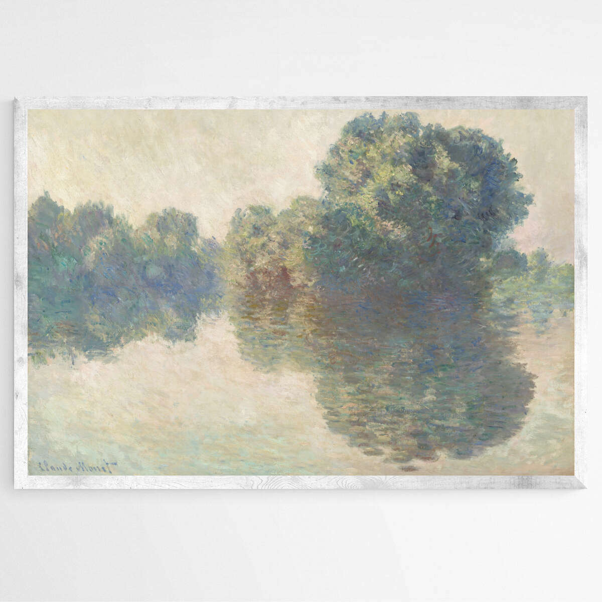 The Seine at Giverny by Claude Monet | Claude Monet Wall Art Prints - The Canvas Hive