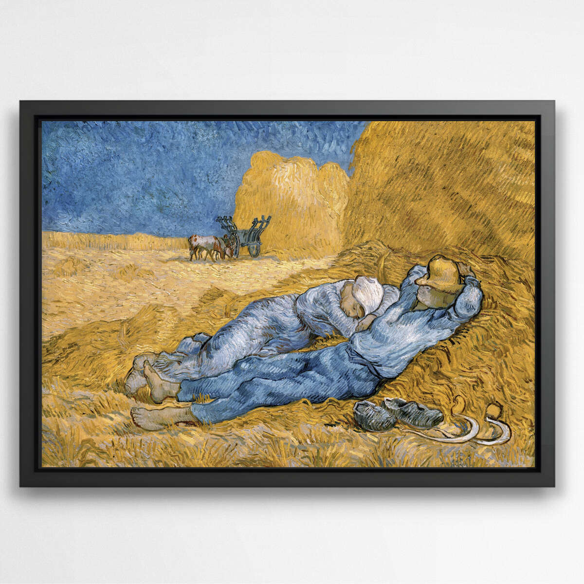 The Siesta by Vincent Van Gogh | Vincent Van Gogh Wall Art Prints - The Canvas Hive