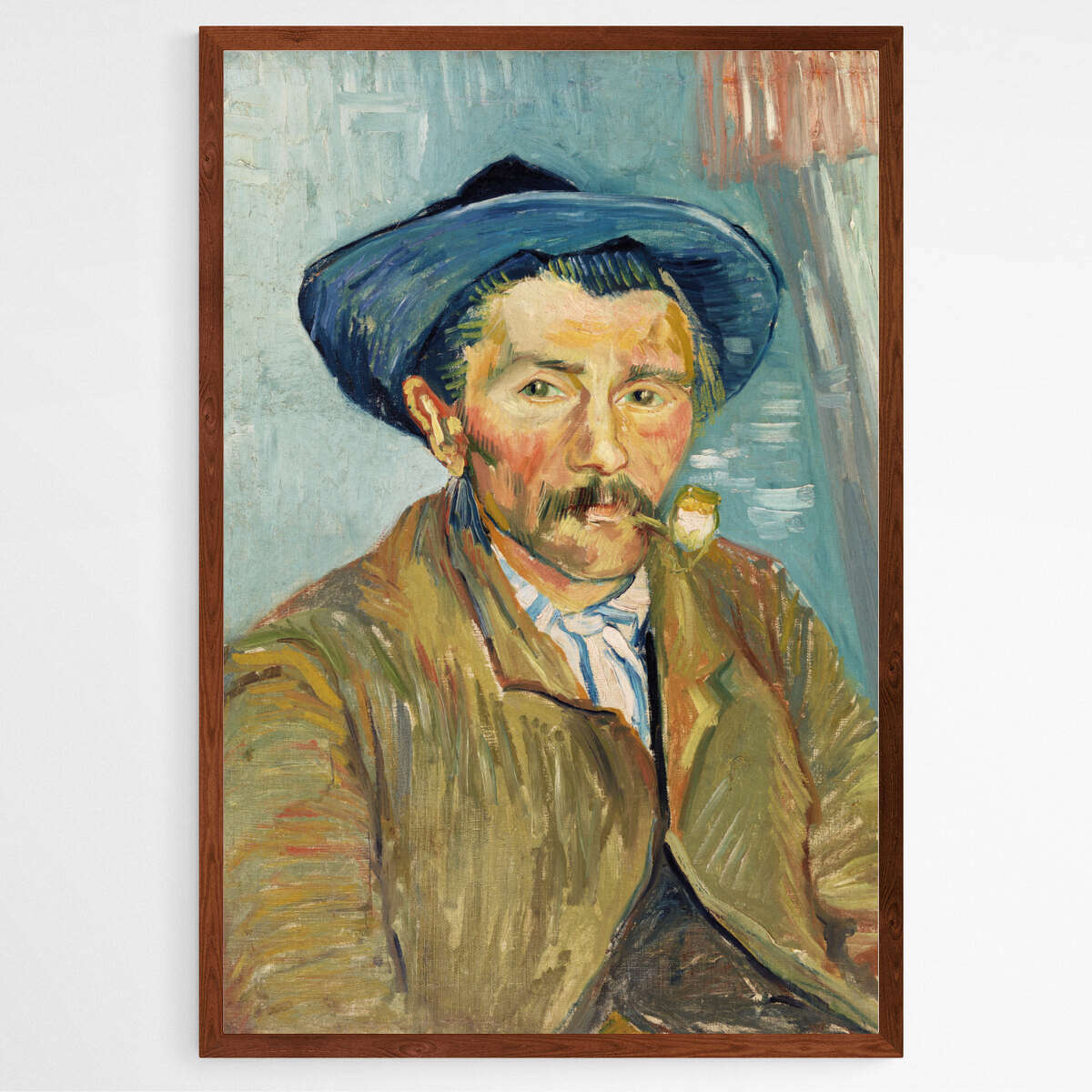The Smoker by Vincent Van Gogh | Vincent Van Gogh Wall Art Prints - The Canvas Hive