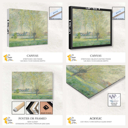 The Willows by Claude Monet | Claude Monet Wall Art Prints - The Canvas Hive