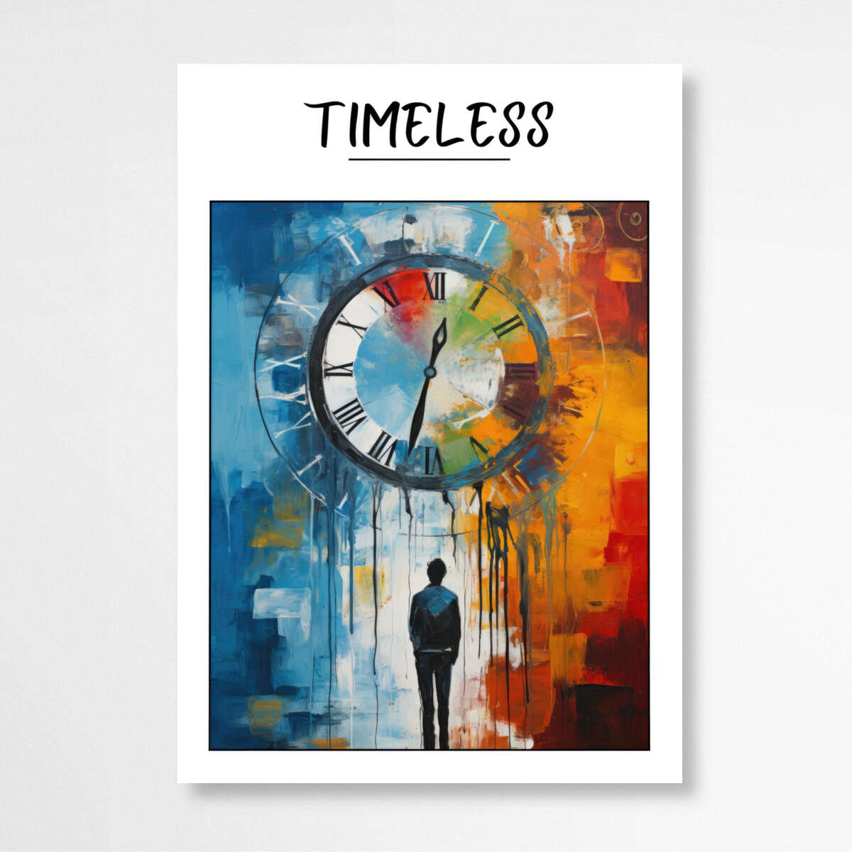 Timeless Shadows | Abstract Wall Art Prints - The Canvas Hive