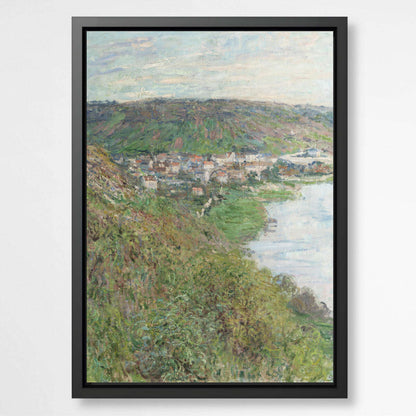 Top View of Vetheuil by Claude Monet | Claude Monet Wall Art Prints - The Canvas Hive