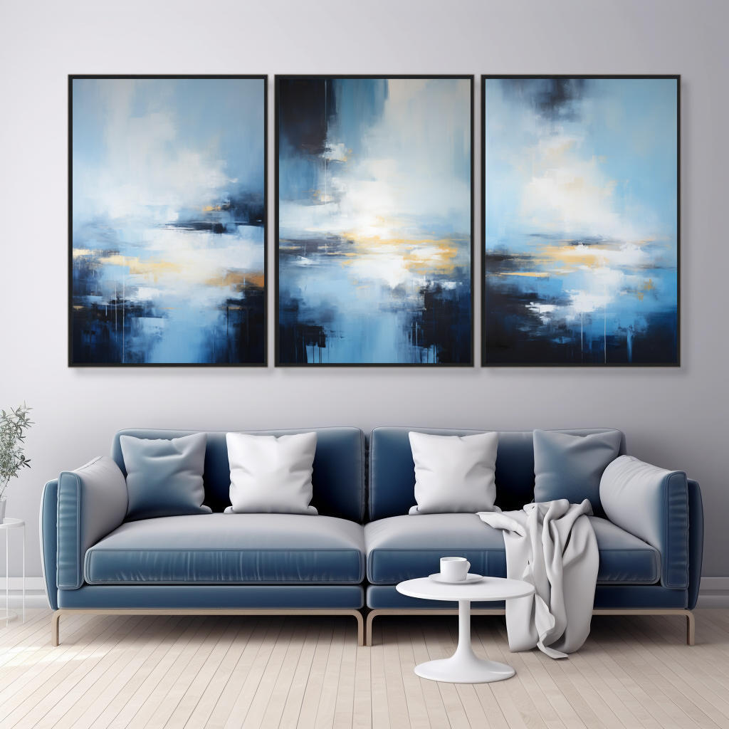 Tranquil Waters Trilogy | Sets Wall Art Prints - The Canvas Hive