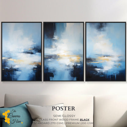 Tranquil Waters Trilogy | Sets Wall Art Prints - The Canvas Hive