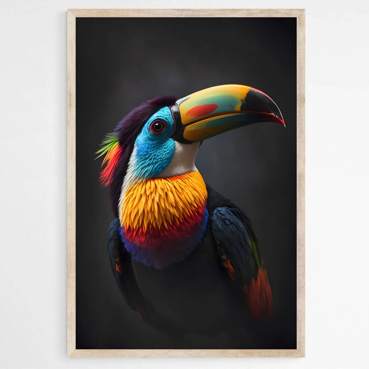 Transcendent Tropics Tucan| Animals Wall Art Prints - The Canvas Hive