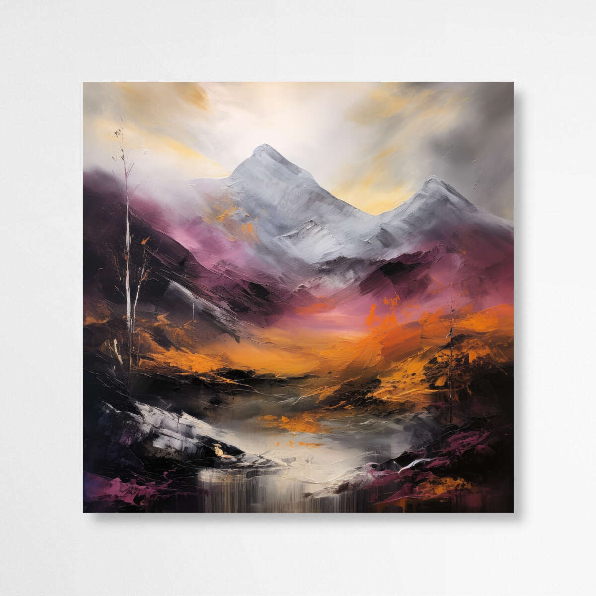 Twilight Serenity | Abstract Wall Art Prints - The Canvas Hive