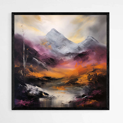 Twilight Serenity | Abstract Wall Art Prints - The Canvas Hive