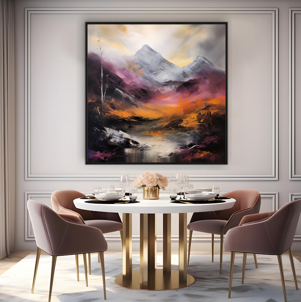 Twilight Serenity | Abstract Wall Art Prints - The Canvas Hive