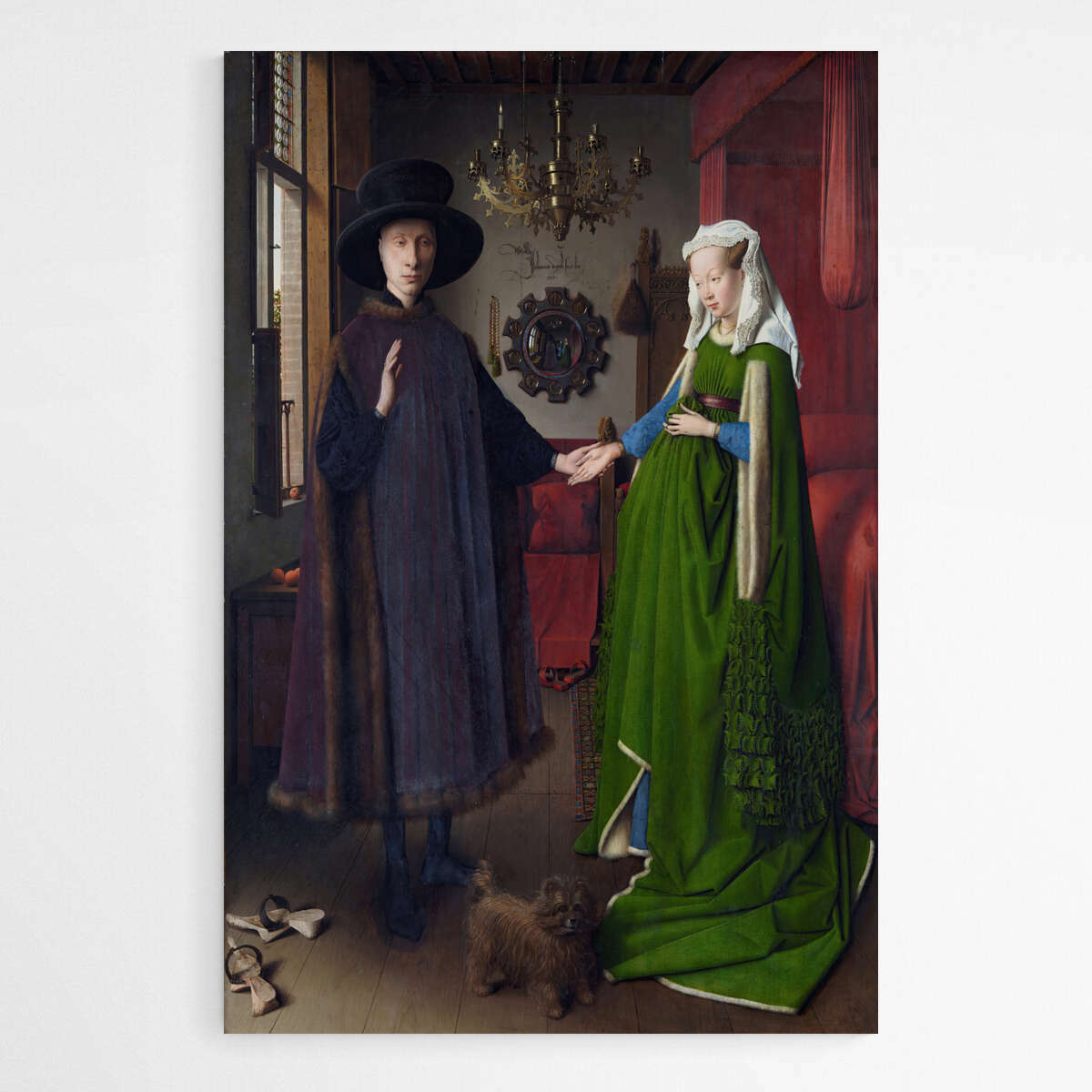 Van Eyck - Arnolfini Portrait | Famous Paintings Wall Art Prints - The Canvas Hive