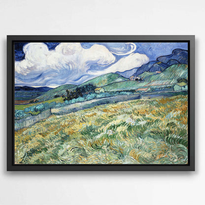 Van Gogh's Landscape from Saint-Remy | Famous Paintings Wall Art Prints - The Canvas Hive