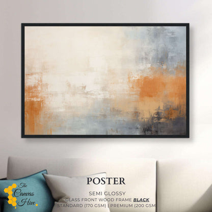 Versatile Monochromatic | Abstract Wall Art Prints - The Canvas Hive