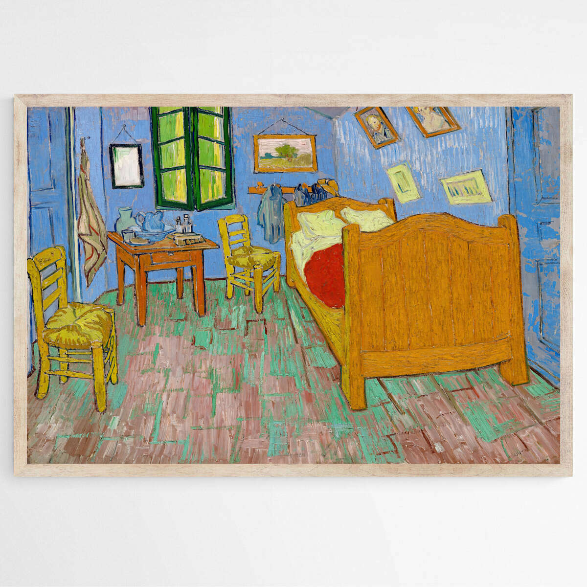 Vincent Van Gogh's The Bedroom | Famous Paintings Wall Art Prints - The Canvas Hive