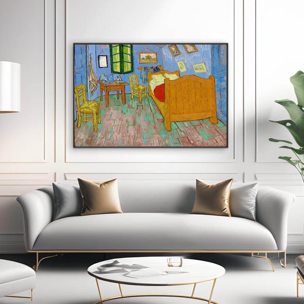 Vincent Van Gogh's The Bedroom | Famous Paintings Wall Art Prints - The Canvas Hive