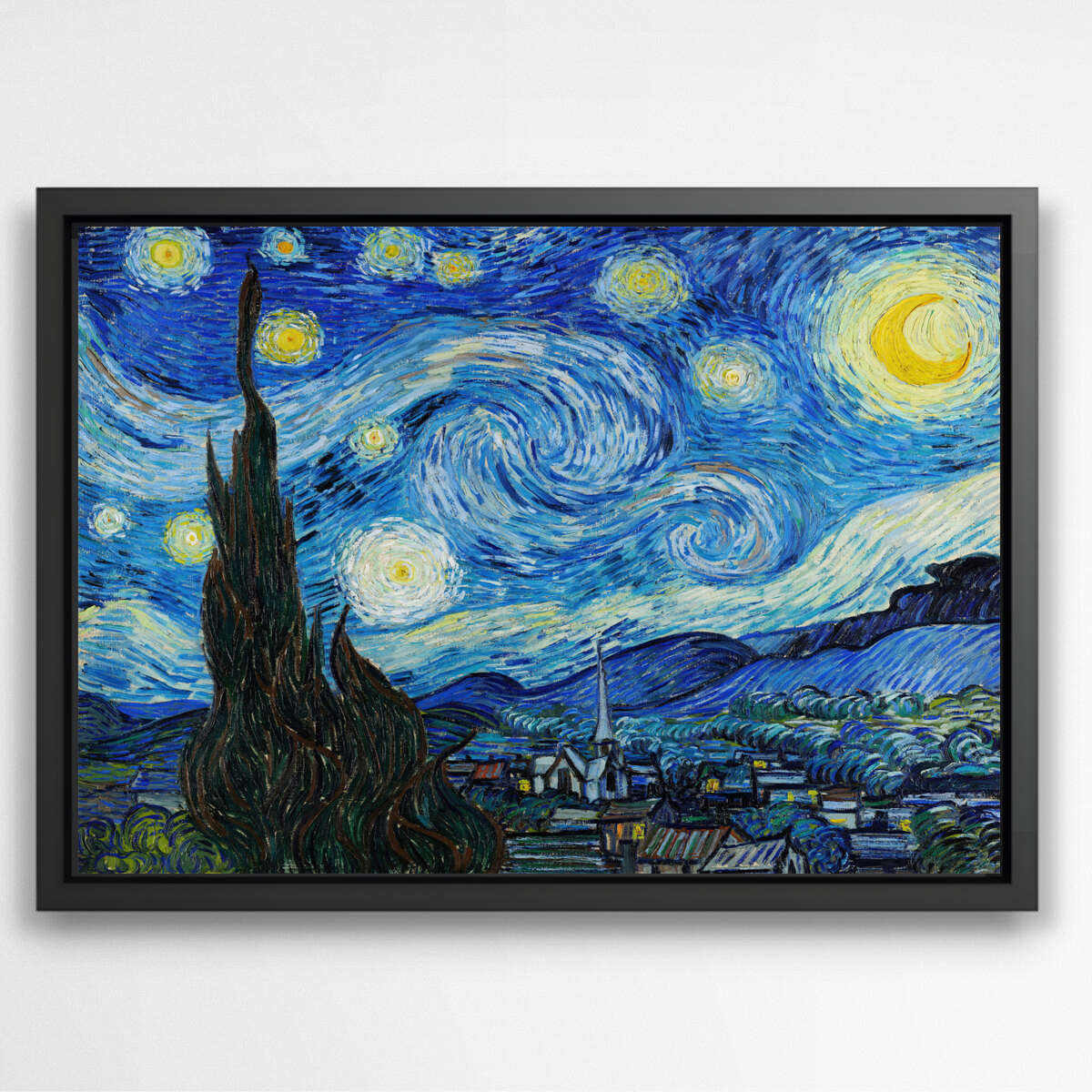 Vincent Van Gogh's The Starry Night | Famous Paintings Wall Art Prints ...