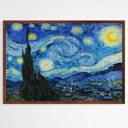 Vincent Van Gogh's The Starry Night | Famous Paintings Wall Art Prints - The Canvas Hive