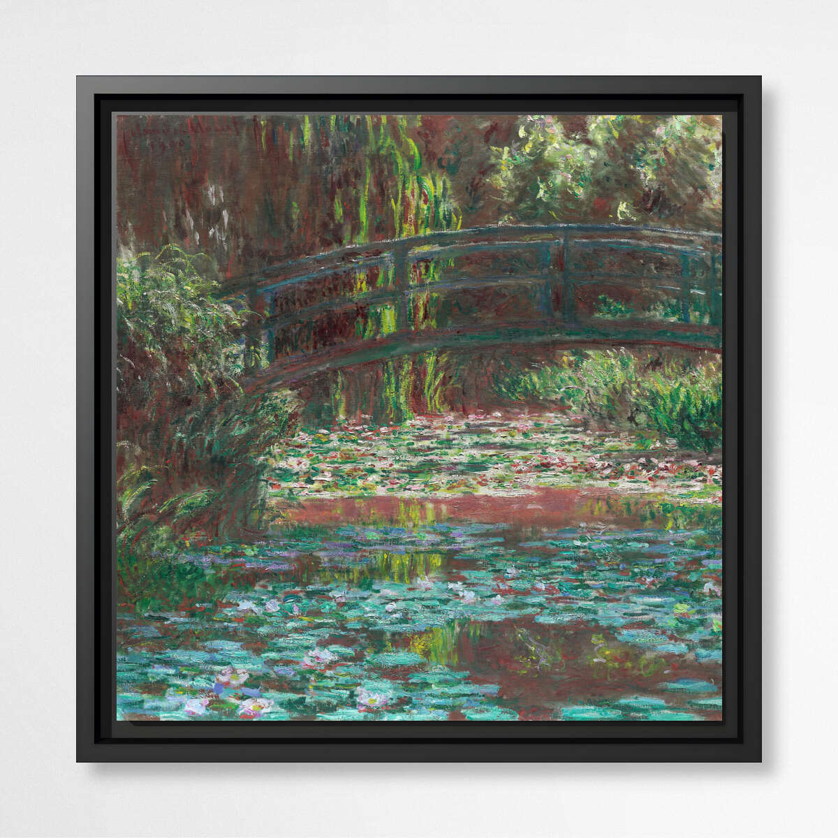 Water Lily Pond (1900) by Claude Monet | Claude Monet Wall Art Prints - The Canvas Hive