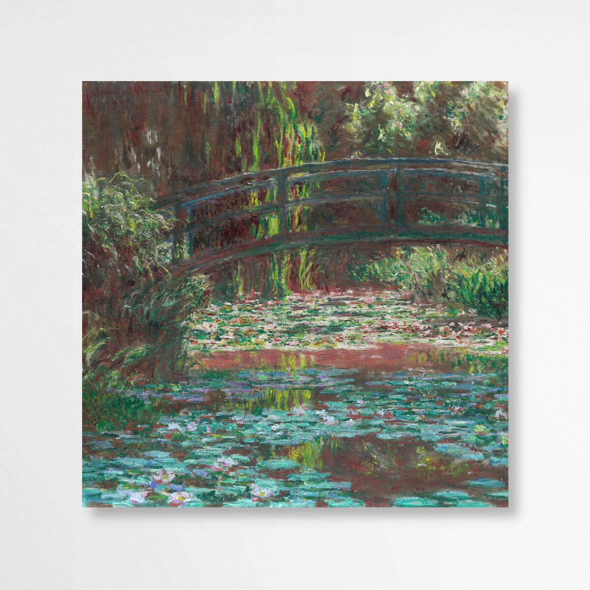 Water Lily Pond (1900) by Claude Monet | Claude Monet Wall Art Prints - The Canvas Hive