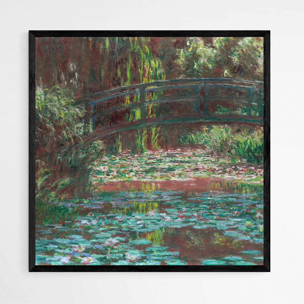 Water Lily Pond (1900) by Claude Monet | Claude Monet Wall Art Prints - The Canvas Hive