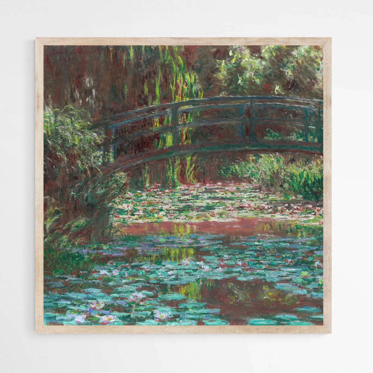 Water Lily Pond (1900) by Claude Monet | Claude Monet Wall Art Prints - The Canvas Hive