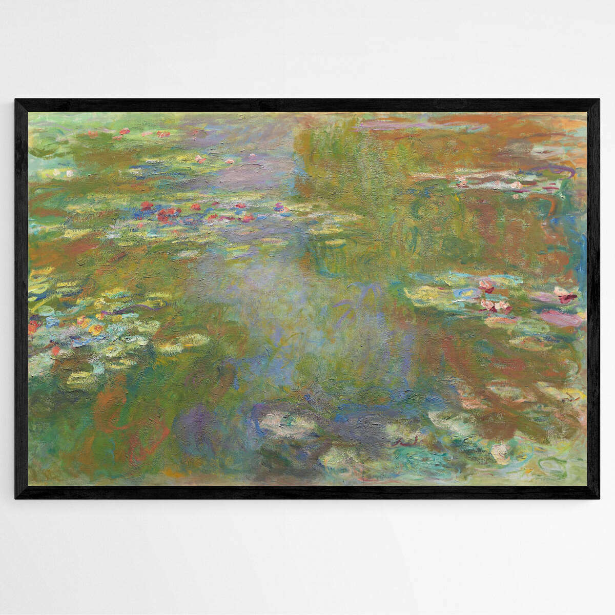 Water Lily Pond (1917) by Claude Monet | Claude Monet Wall Art Prints - The Canvas Hive