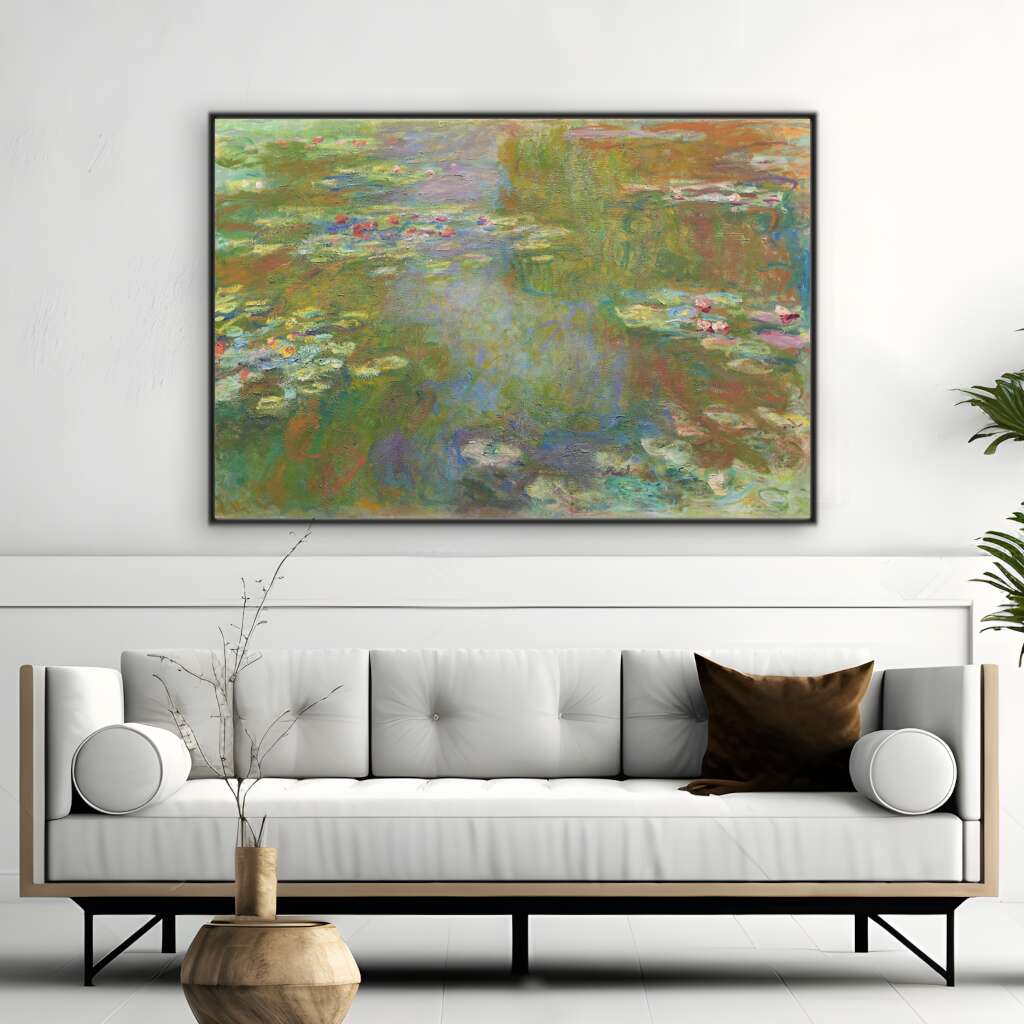 Water Lily Pond (1917) by Claude Monet | Claude Monet Wall Art Prints - The Canvas Hive