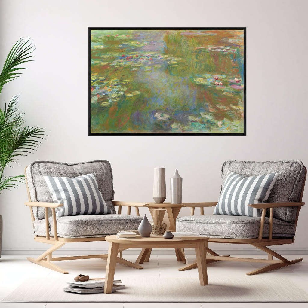 Water Lily Pond (1917) by Claude Monet | Claude Monet Wall Art Prints - The Canvas Hive