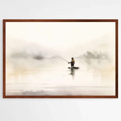 Whispering WatersFishing Fishing | Minimalist Wall Art Prints - The Canvas Hive