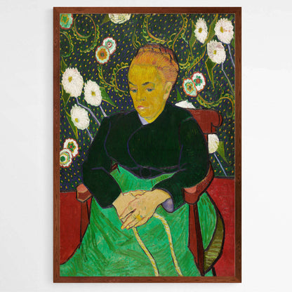 Woman Rocking a Cradle by Vincent Van Gogh | Vincent Van Gogh Wall Art Prints - The Canvas Hive