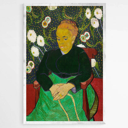 Woman Rocking a Cradle by Vincent Van Gogh | Vincent Van Gogh Wall Art Prints - The Canvas Hive