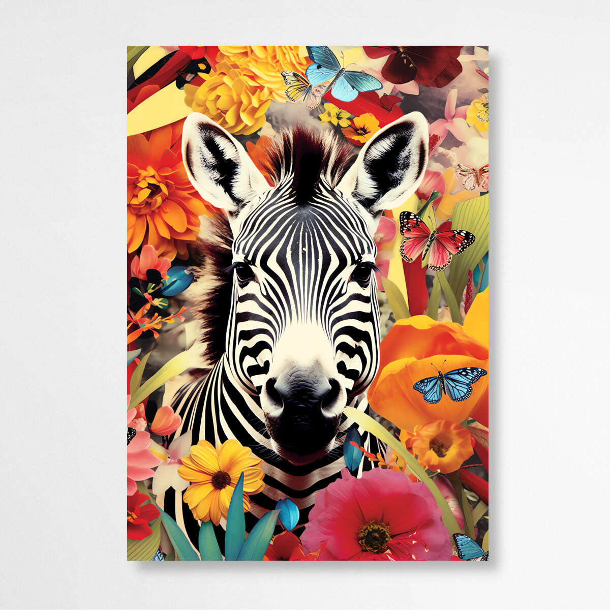 Zebra Vision | Pop Art Wall Art Prints - The Canvas Hive