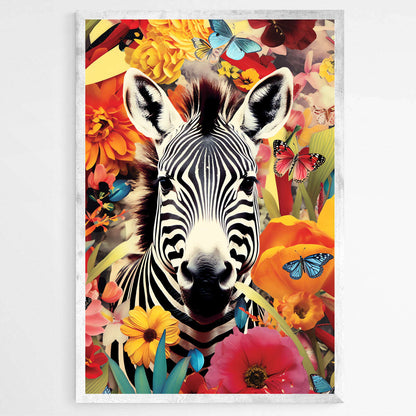 Zebra Vision | Pop Art Wall Art Prints - The Canvas Hive